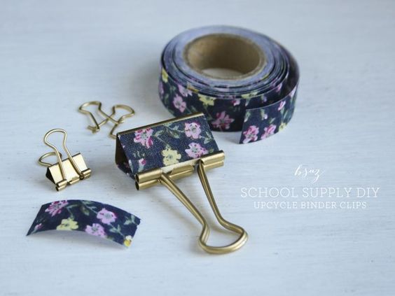 Upcycle Binder Clips