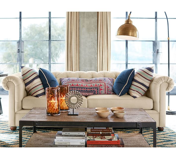 It seems as if adding a few pillows to your sofa should be easy, but many of us find ourselves struggling to pick out the perfect pillows to complete our sofa! Come on over to the site to find out how simple styling your sofa really is which just a few simple tips!