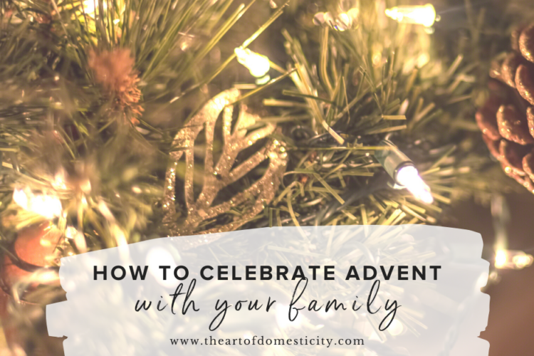 Several years ago, in an effort to help our kids think about the true meaning of Christmas, my husband and I started celebrating the Advent season in a more deliberate way with them. Advent means “coming,” and Advent traditions help us keep our focus on the coming of the Savior in the midst of the glitter and hustle of the Christmas season. Here are some of our favorite Advent traditions and activities!