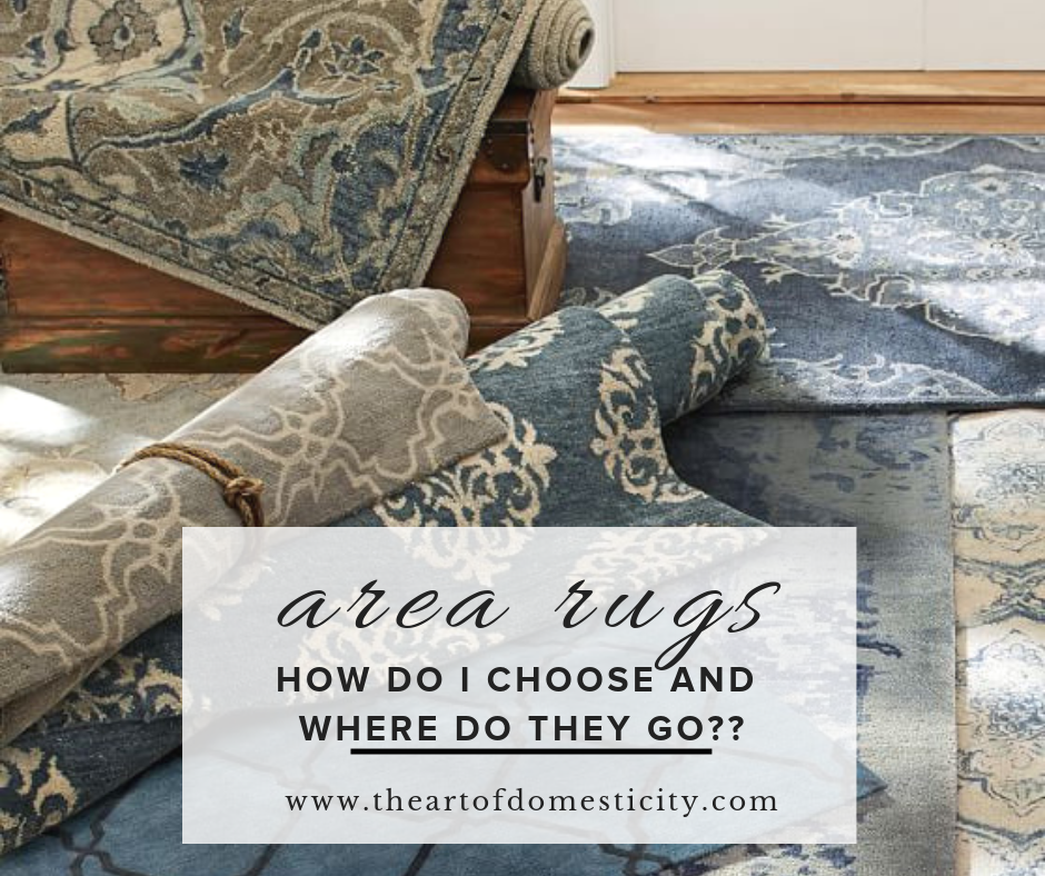 Finding the perfect area rug to compliment your home decor can be overwhelming! We are giving you all the tips here!