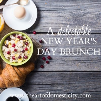 A Delectable New Year’s Day Brunch