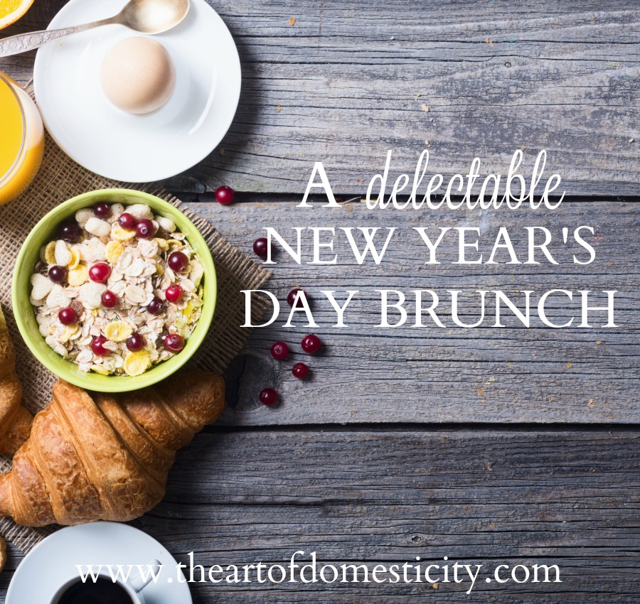 New Year's Day is right around the corner and we have a great menu for you! The kitchen often is the heart of a home, the gathering place of good smells and happy memories. Prepare a delicious brunch feast that brings joy and a celebratory mood for your family and guests celebrating the first day of the calendar year...