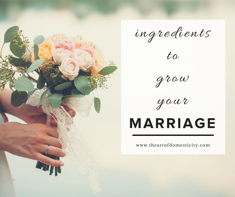 Has your marriage hit rock bottom? Are you feeling discouraged and despaired by the endless struggles?? Let us encourage you today that there is hope in the midst of the pain... let us show you the ingredients to grow your marriage starting today...