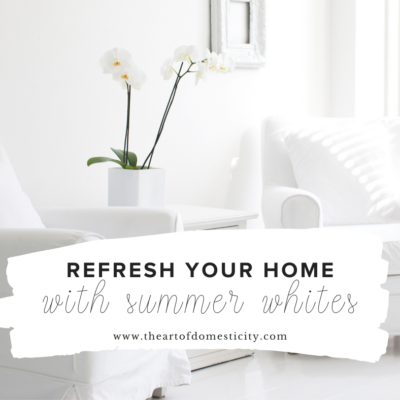 Refresh Your Home With Summer Whites