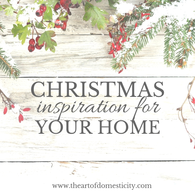 Christmas is right around the corner and I am sharing a few of my inspirations for the season! 