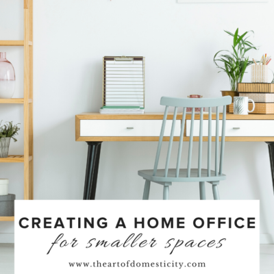 Creating a Home Office For Smaller Spaces