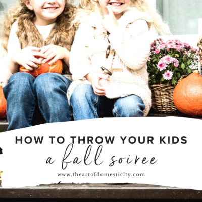 How to Throw Your Kids a Fall Soiree