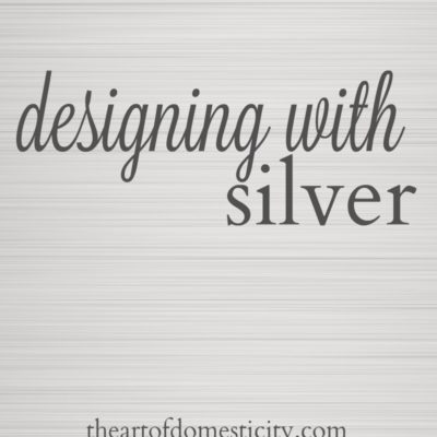 Designing With Silver