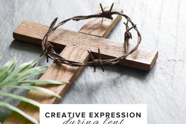 Lent is an opportunity to draw closer to the Lord by giving him the gift of your attention. Today we share a beautiful way a friend of ours has observed lent through creative expression....