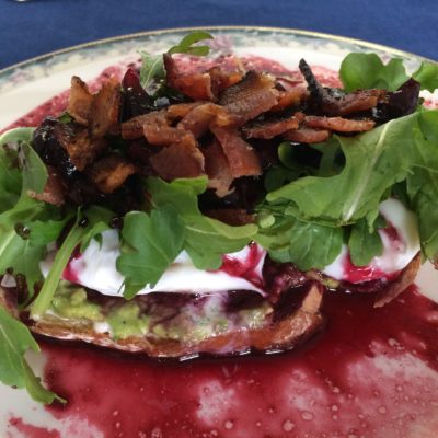 Delicious Mother’s Day Cherry-Balsamic  Toast