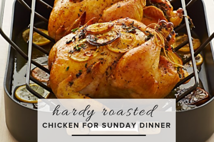 Are you looking for a yummy family meal? This Hardy Roasted Chicken is sure to be a crowd-pleaser!